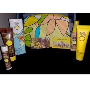 Sun bum gift set with skin care, hair care, and sun care